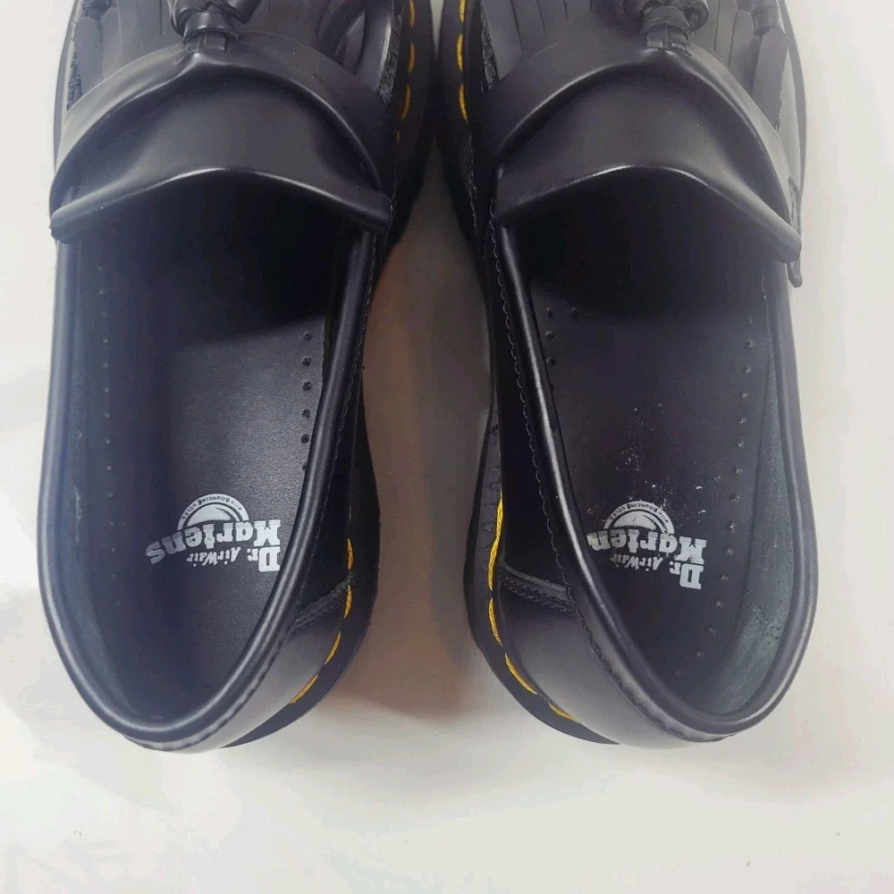 Dr. Martens Adrian Bex Smooth Leather Tassel Loafers Women's Size 8 Platform